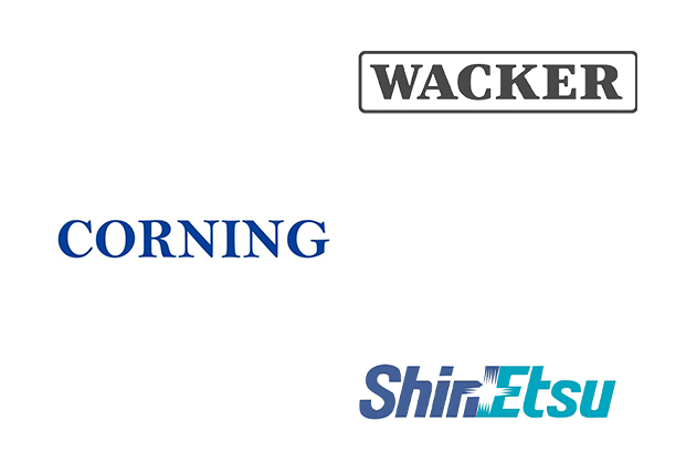 Brand logos showing trusted high consistency silicone manufacturer